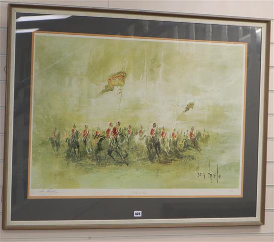 Ben Maile (1922-), limited edition print, A Time of Glory, signed in pencil, 21/350, 62 x 89cm